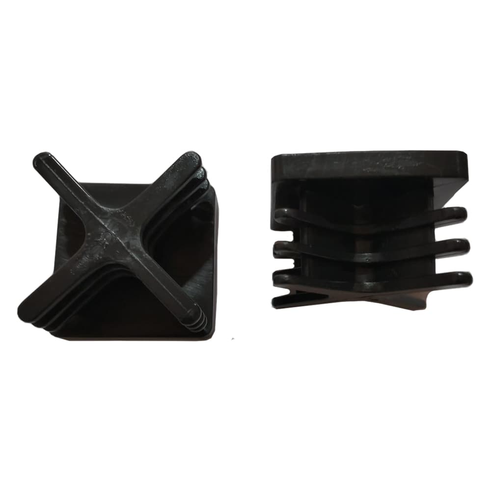 PUNTALE QUADRO ALETTATO mm 80 x 80- 50 pezzi  - BricoGo – Senza Marca