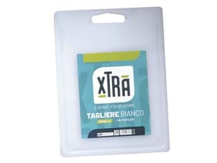 Tagliere in Polipropilene Bianco 30 CMX40 Spessore 1 cm Xtra 2 Pezzi - 2