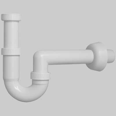 SIFONE AD U UNA VIA 11/2 x 40 - 1 pezzi - Idroweb - 2