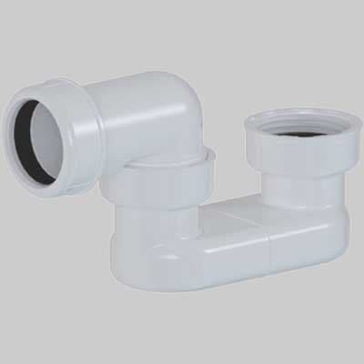 Sifone Ribassato per Piatto Doccia o Vasca Orientabile 1½ x 40 Idroweb - 2