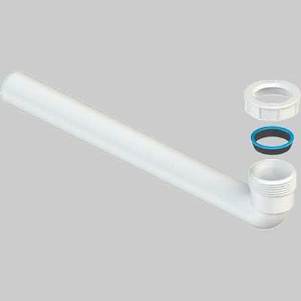 Curva Universale con Ghiera e Guarnizione 11/4 x Ø32 Idroweb H 330 mm