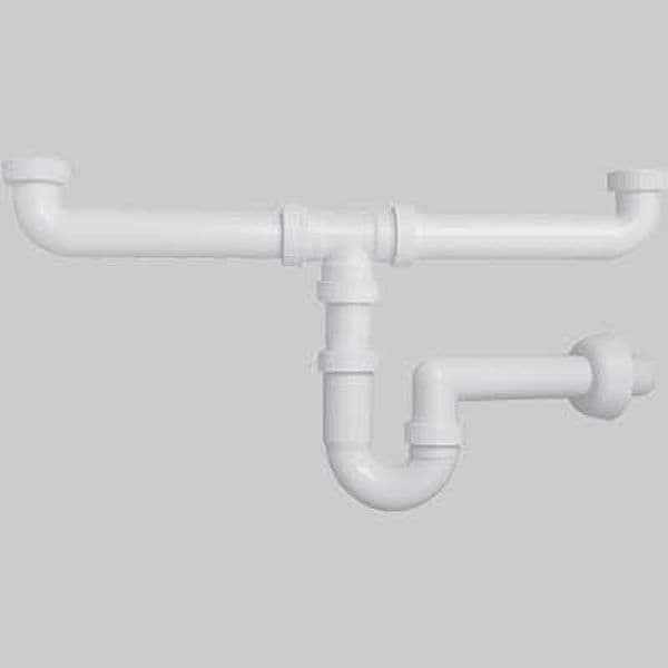 Sifone ad U Due Vie 11/2 x 40 Idroweb - 2