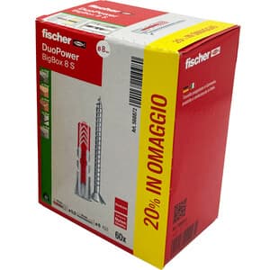 Tassello Duopower S 8 x 40 Vite 50 e 10 Omag Fischer - 2