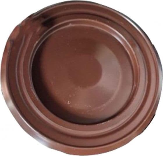 ROSONE VERNICIATO ø cm  10 - marrone (senza tappo)  - EUROPROFIL - 2