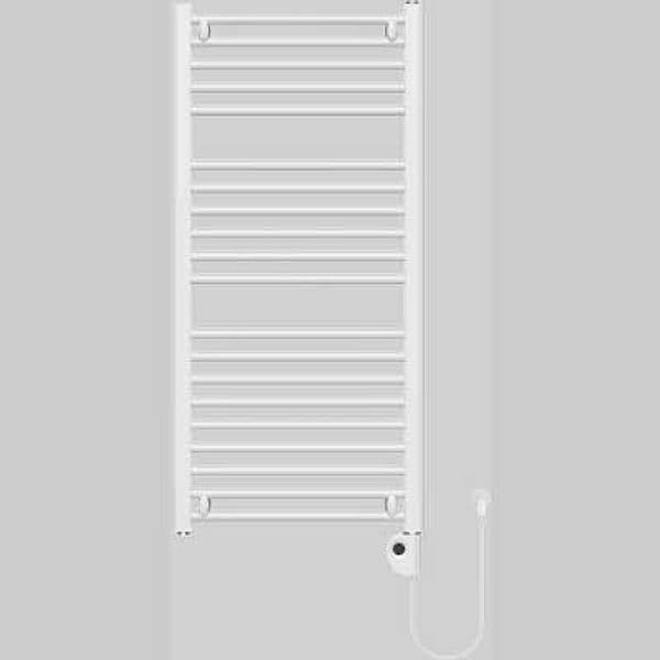 Scaldasalviette Elettrico Modello Bryos Cromato 1041 x 500 (Mm) 500W - 2