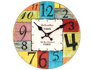 Orologio Muro Paris Color Ø 30 mm cm Xtra - 2
