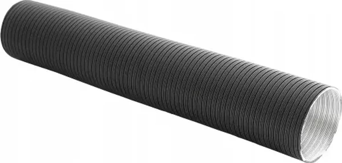 Tubo Alluminio Flex Allungabile a 3 m Dk Ø 100 Nero - 2