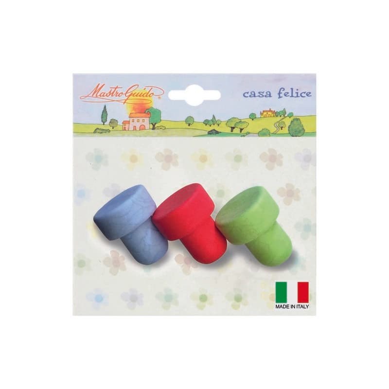 Tappo in Plastica Easy Color 3 Pezzi - 2