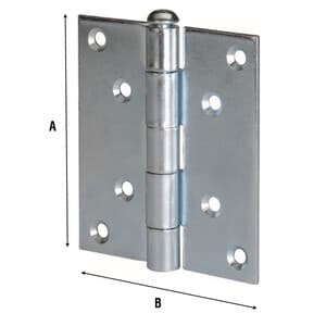 Cerniera Perno Sfil Acc Zin Pesan 63 x 63 1,0 Blister Bl 2 Pezzi - 2