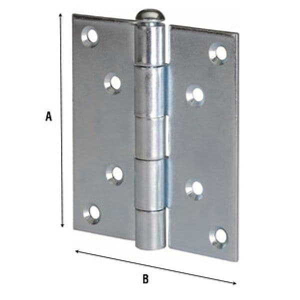 Cerniera Perno Sfil Acc Zin Pesan 50 x 50 1 Blister Bl 2 Pezzi - 2