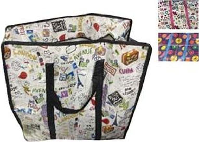 Borsa Multiuso Fantasy Zip Misura 20 CMX45X50H. Xtra 5 Pezzi - 2