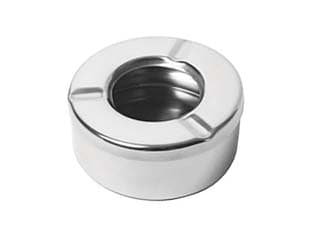 Posacenere Acciaio Inox 9,5 CMX3,5H. Xtra 10 Pezzi - 2