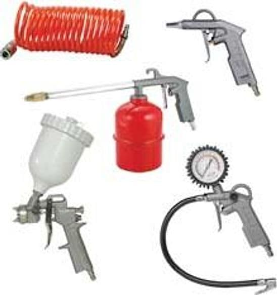 Kit Aria Compressa 5 Pezzi con Attacchi a Baionetta Excel Cod 482172 - 2