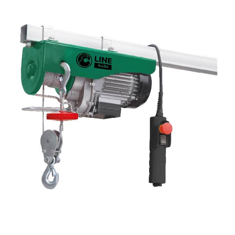 Paranco a Fune Elettrico 750W 200 x 400 kg 18M - 2