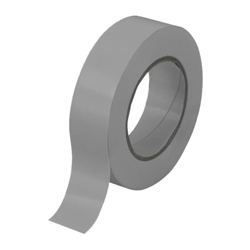 Nastro Isolante PVC 10MTX15MM Grigio 10 Pezzi - 2