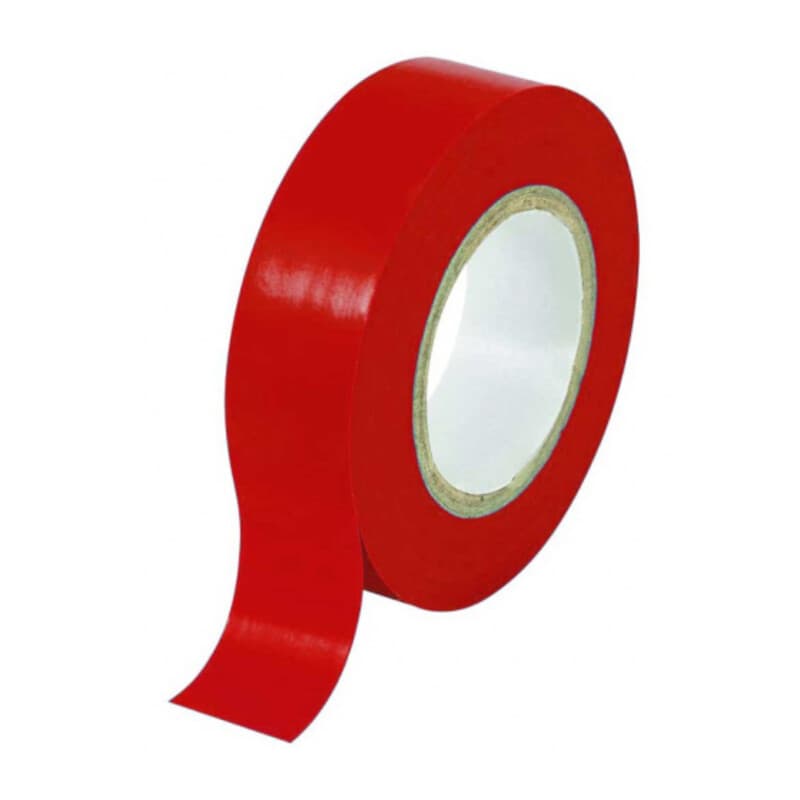 Nastro Isolante PVC 25MTX19MM Rosso 10 Pezzi - 2