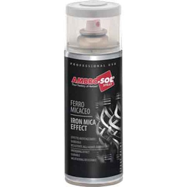 Bomboletta Spray Ferromicaceo 400 ml Argento Ambrosol 6 Pezzi - 2
