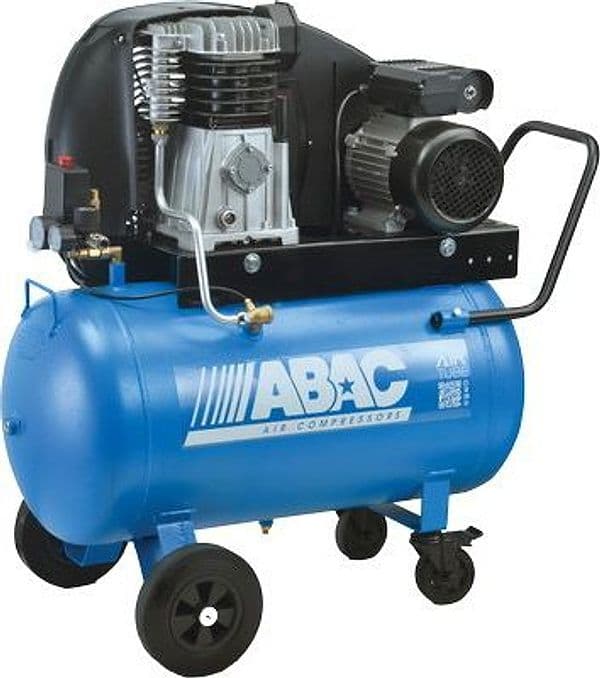 Compressore Ac a Cinghia A29B 90 CM2 Abac Lubrificato Lt 90 HP 2 Monofase - 2