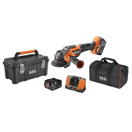 SMERIGLIATRICE ANGOLARE A BATTERIA BRUSHLESS 'BEWS 18-115BLPX2' 18V 5.0Ah - AEG POWERTOOLS - 2