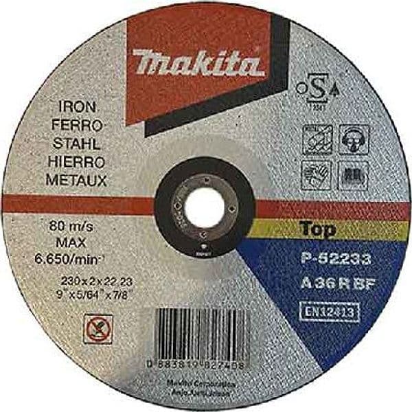 Disco da Taglio per Ferro Makita Ø 230 x 3,2 mm Conf 50 Pezzi - 2