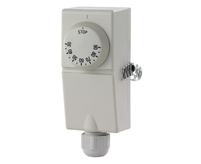 Termostato Regolabile in Custodia Plastica a Contatto 250 V CEWAL - 2