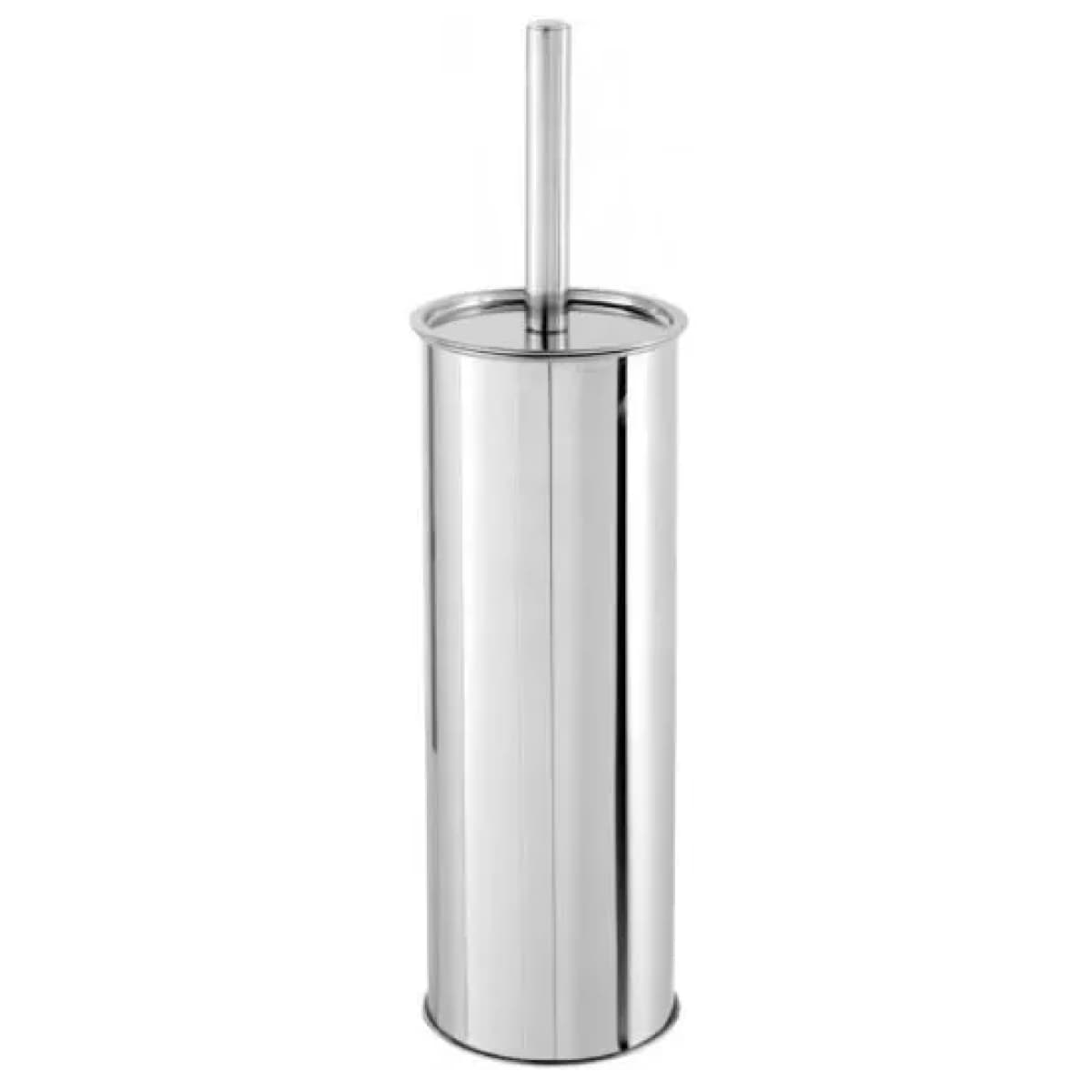 Portascopino in Acciaio Cromato Bora Dim. Cm(lxpxh): Ø 10XØ10 x Cromo BRAND - 2