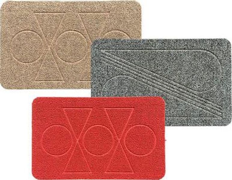 Zerbino Derby Poliestere con Vinile 40 x 70 cm 2 Pezzi - 2