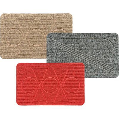 Zerbino Derby Poliestere con Vinile 40 x 70 cm 2 Pezzi - 2