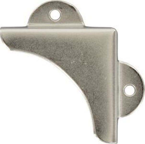 Fermaspecchi Liscio Acciaio Nichelato 40 x 40 mm 100 Pezzi - 2