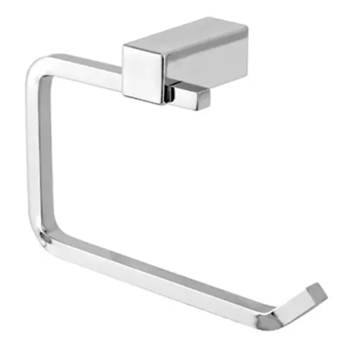 Portarotolo in Acciaio Cromato Unica Dim. CM(LXH):15 x 10 Cromo Idroweb - 2