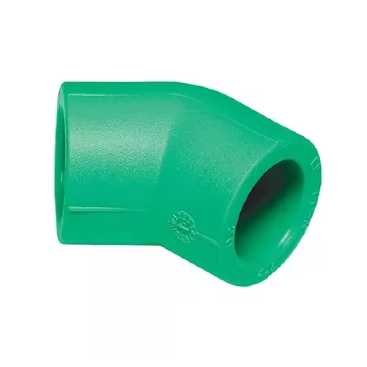 Raccordo Curvo 45° in PPR Doppia Femmina Serie Tigris Green 90 WAV - 2