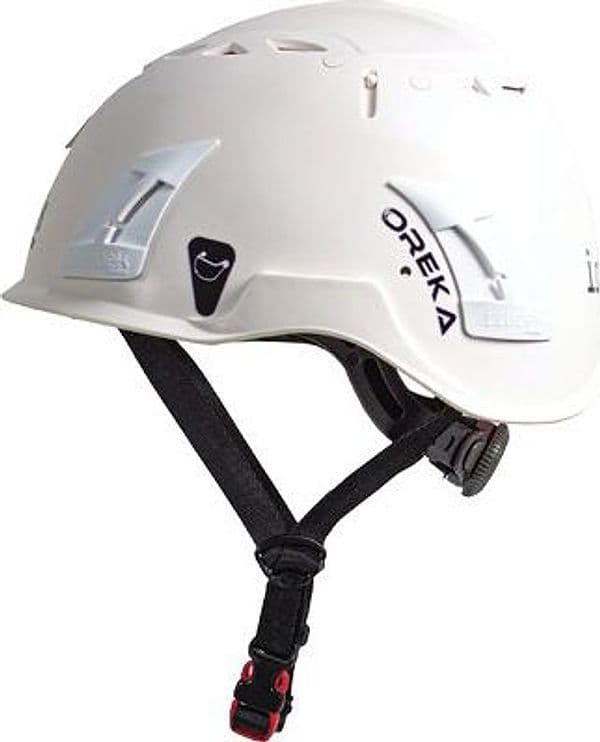 Elmetto Sicurezza Oreka Irudek ABS Bianco con Regolazione a Cricchetto - 2