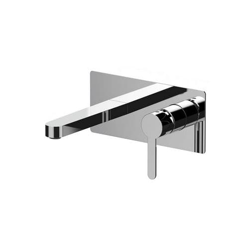 Rubinetto Miscelatore Monocomando Lavabo ad Incasso Linea Maria Cromo - 2