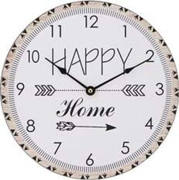 Orologio Muro Happy Home Ø 30 mm cm Xtra