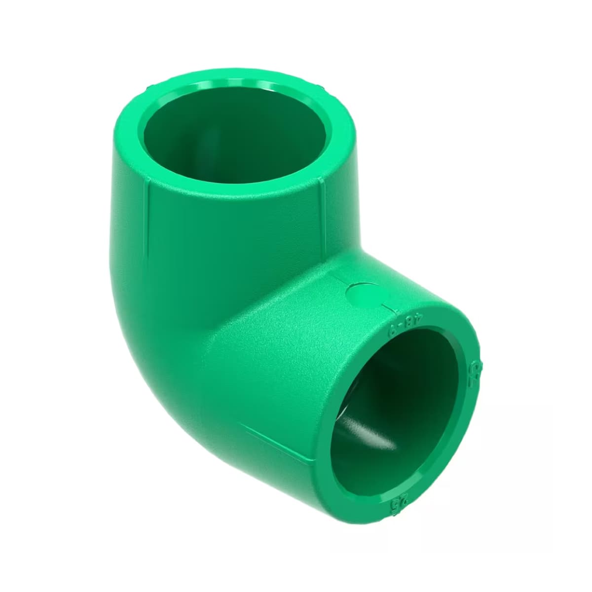 Raccordo Curvo 90° in PPR Doppia Femmina Serie Tigris Green 75 WAV - 2