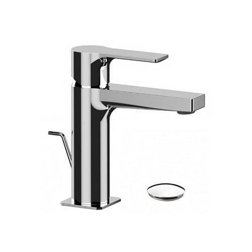 Rubinetto Miscelatore Monocomando Lavabo C Scarico Linea Trend Maria Cromo - 2