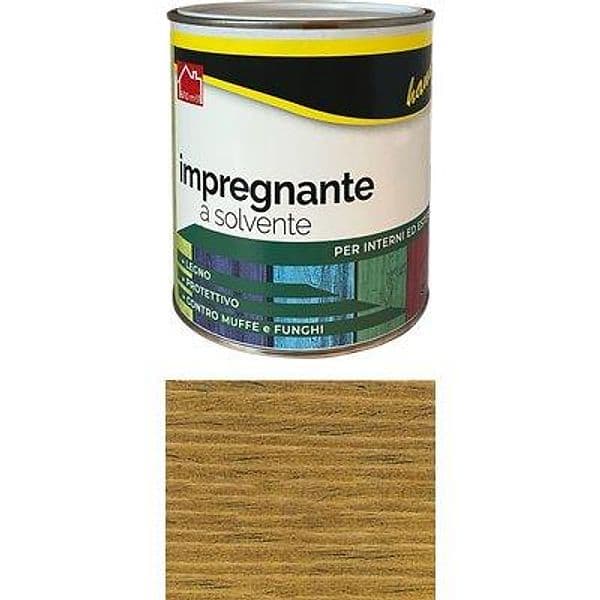 Impregnante a Solvente Workit Noce Chiaro 2,5 L 2 Pezzi