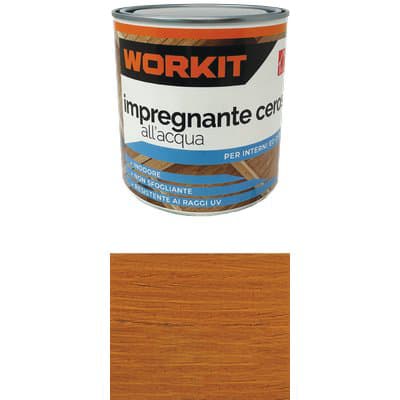 Impregnante Ceroso Acqua Workit Ciliegio 750 ml 6 Pezzi - 2