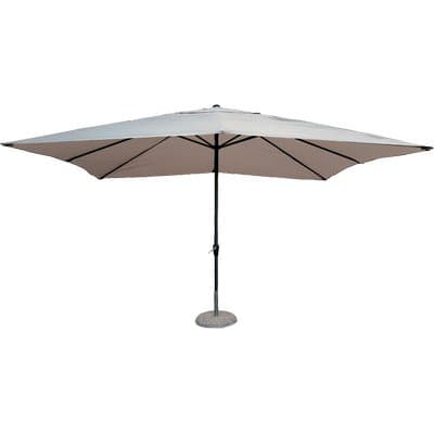 Ombrellone Palo Centrale Classic Alluminio Poly Ecru Mt 3X3 48 mm - 2