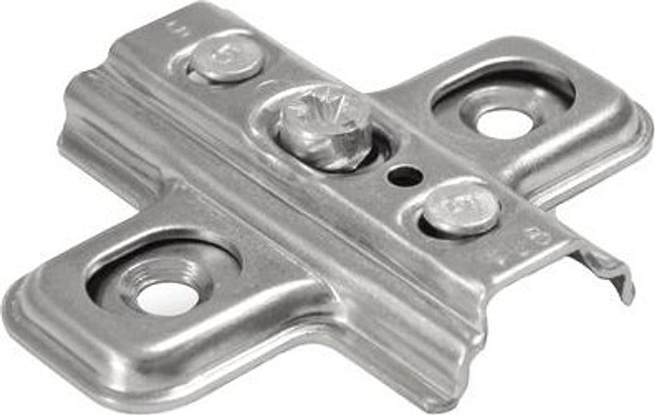 Basetta Cerniera Incasso F550 Danco 44 x 52 mm H 0 mm 20 Pezzi - 2