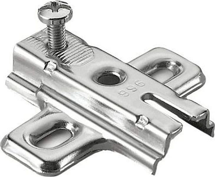 Basetta Cerniera Incasso F850 F864 Danco 41 x 52 mm H 0 mm 20 Pezzi - 2