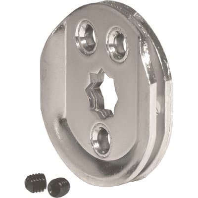 Testina Motore per Rullo Avvolgibili Zincato 47 mm 5 Pezzi - 2