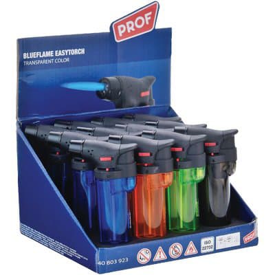 Accendino Ricaricabile Gastorch Piezo Antivento Colori Mix 12 Pezzi - 2