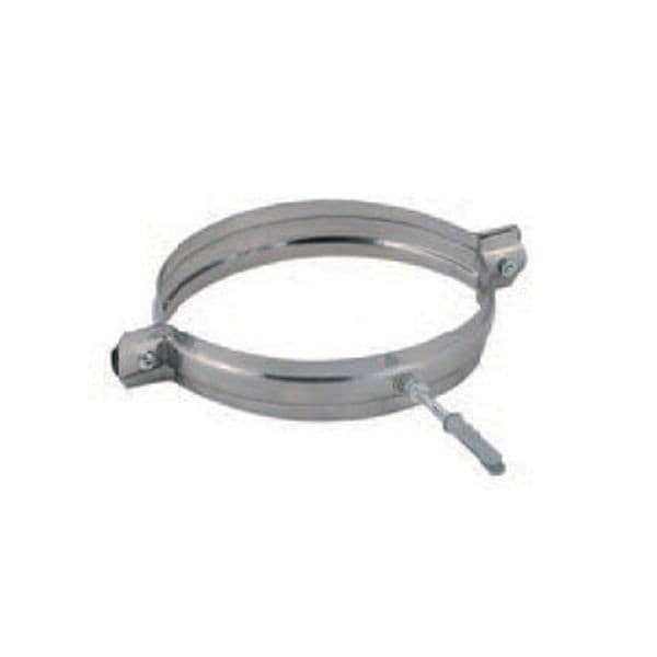 Collare INOX con Tassello per Tubo D 20 cm 2 Pezzi - 2