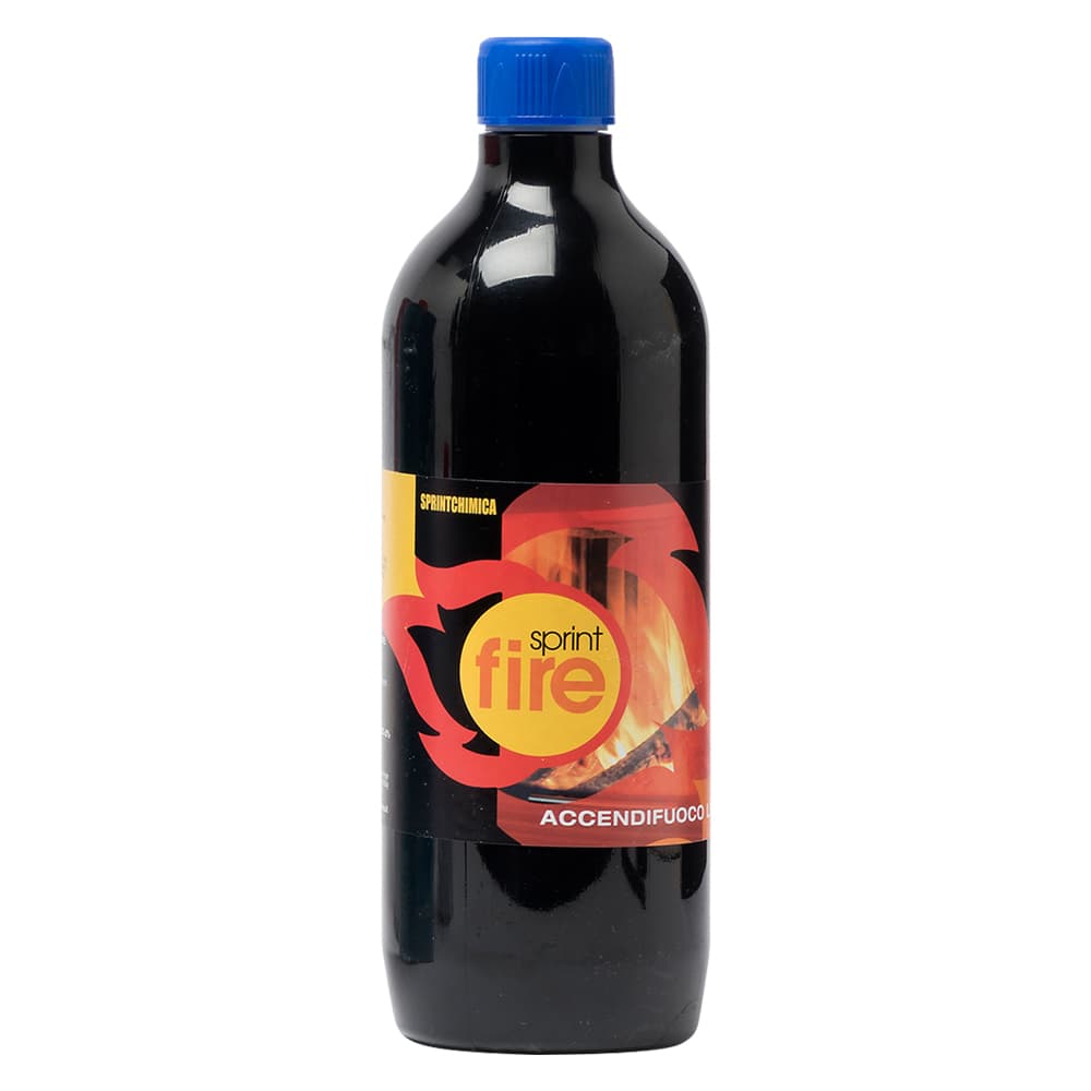 Accendifuoco Liquido Sprintchimica Sprint Fire 12 Pezzi 1 lt - 2