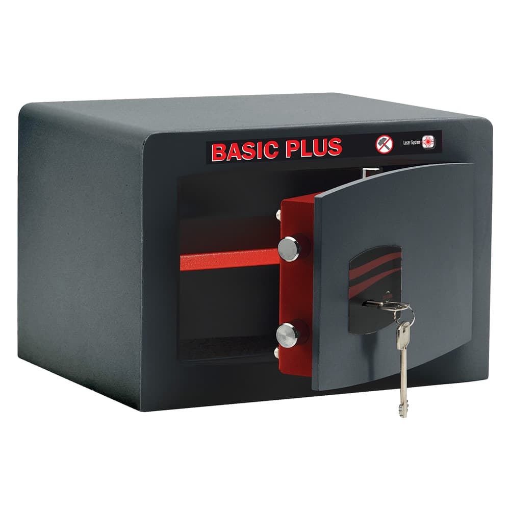 CASSAFORTE A MOBILE CON CHIAVE 'N3800A' ALP - cm 26 x 37,5 x 30  - STARK - 2