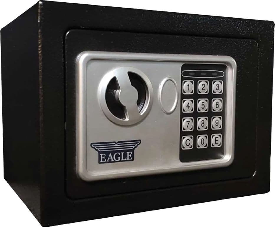 Cassaforte Eagle con Serratura Elettronica Alp Stark EA15H 17 x 23 x 17 cm