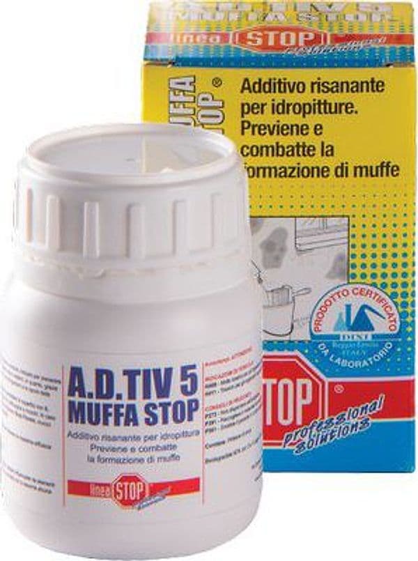 Additivo Idropittura A.d.tiv 5 Muffa Stop Dixi 125 ml 3 Pezzi - 2
