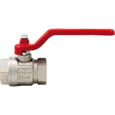 Valvole Sfera Totale con Leva Ff Ideal 090 Itap Ottone Nichelato 1½ F - 2