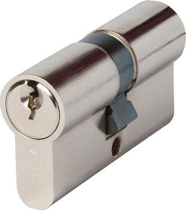 Cilindro Sagomato 0G300 12 Hand Cisa Ottone Nichelato 70 mm